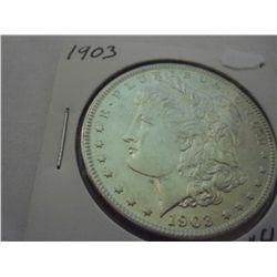 1903 BU MORGAN SILVER DOLLAR