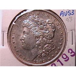 1903 Morgan Dollar Ch AU55