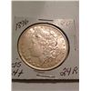 Image 1 : 1896 MORGAN SILVER DOLLAR BU-64+
