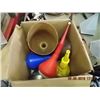 Image 1 : BOX OF FUNNELS