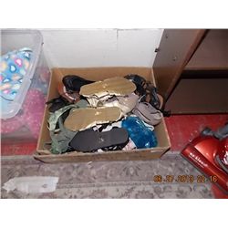 BOX OF SANDLES - ASSORTED