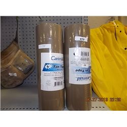 ROLLS OF PACKING TAPE -2 PACKS OF 6 ROLLS PER LOT