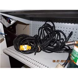 EXTENTION CORD - BLACK