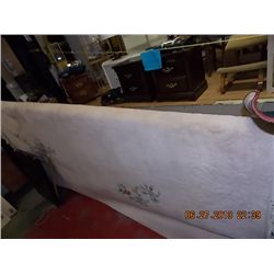 AREA CARPET - WOOL - PINK TONES - APPROX 10' X 12'