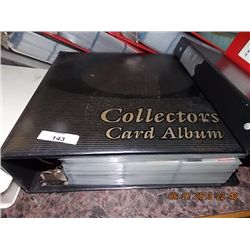 BINDER - SPORTS TRADING CARDS - BASEBALL