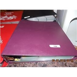 BINDER - SPORTS TRADING CARDS - BASEBALL