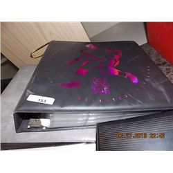 BINDER - SPORTS TRADING CARDS - FOOT BALL