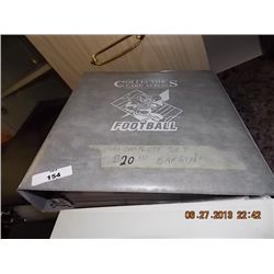 BINDER - SPORTS TRADING CARDS - FOOT BALL