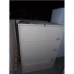 LATERAL FILE CABINET - METAL - 4 DRAWER