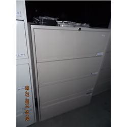 METAL LATERAL FILE CABINET - METAL - 4 DRAWER