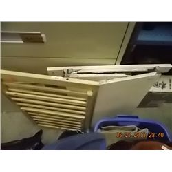 WOODGATE (AS-IS) & VINTAGE WING MIRROR MEDICINE CABINET FRONT