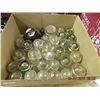Image 1 : BOX ASSORTED VINTAGE GLASS & OTHER  INSULATORS