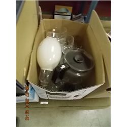 BOX ASSORTED HOUSEWARE, COLLECTABLES & OTHER