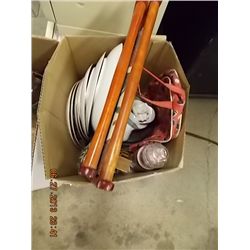 BOX ASSORTED HOUSEWARE, COLLECTABLES & OTHER