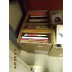 BOX ASSORTED BOOKS