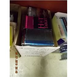 BOX ASSORTED BOOKS