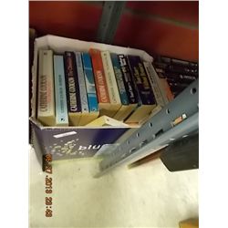 BOX ASSORTED BOOKS