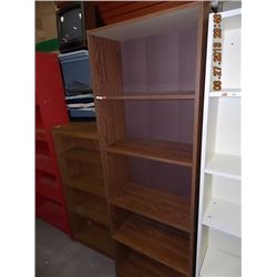 BOOK CASE - BROWN