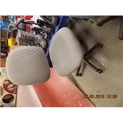 GAS LIFT SECRITARIAL CHAIR - GREY