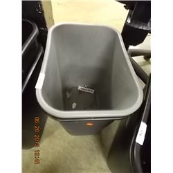 COMMERCIAL OFFICE GARBAGE CANS - 2 TOTAL