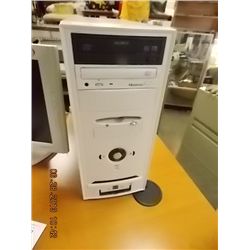 DESK TOP COMPUTER TOWER - WHITE - DDR400/1GIG RAM - WIN XP PRO LICENSE - DVDRW, CD, 3 ½ DRIVE - USB 