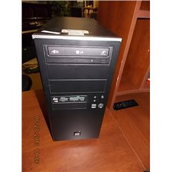 DESK TOP COMPUTER TOWER - BLACK - KVR800D2N5/2GIG RAM - WIN XP PRO LICENSE - USB, BUILT-IN MULTI MED