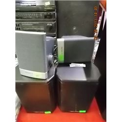 SURROUND SOUND SPEAKERS - SMALL - 4