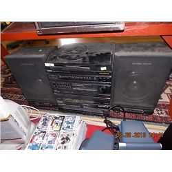 YORK STEREO SET UP - 3 PC TOTAL