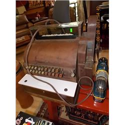 VINTAGE HEAVY METAL NATIONAL CASH REGISTER