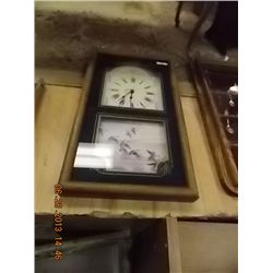 CLOCK WITH BIRDS - INGRAHAM