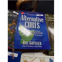 BOOK - ALTERNATIVE CURES