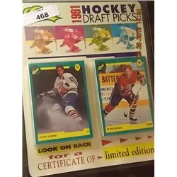 HOCKEY DRAFT PICKS - 1991 - LIMITED EDITION 0 R046133