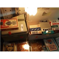 ASSORTED PLAYING CARDS & DICE