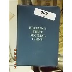 DESIMAL COINS - ENGLAND