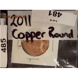 COPPER ROUND - 2011