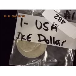 USA IKE $1