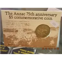 ANIVERSARY - $5 - 1990 - AUSTRALIA
