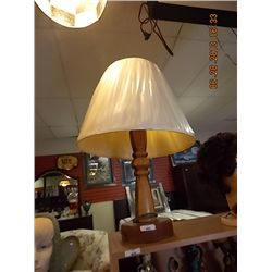 LAMP - WOOD BASE