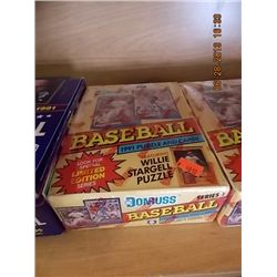 BOX BASEBALL CARDS - 1991