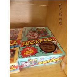BOX BASEBALL CARDS - 1991