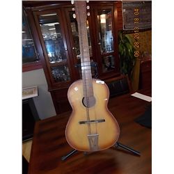 VINTAGE ACOUSTIC GUITAR - STAND NOT INCLUDED