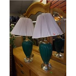 TABLE LAMPS - 2 - GREEN