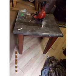 MARBLE TOP SIDE TABLE - NEW