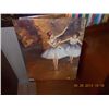 Image 1 : OIL ON CANVASS TRANSFER PRINT - BALLERINAS
