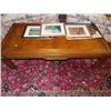 Image 1 : WALNUT ORIENTAL STYLE COFFEE TABLE