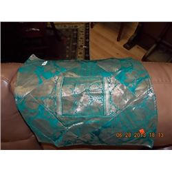 HAND CRAFTED CUSHIONS COVER  - TURQUOISE