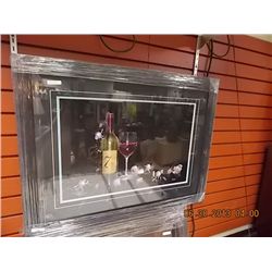 FRAMED PRINT " 7 DEADLY SINS - M GOODARD