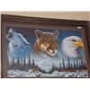 Image 1 : FRAMED PRINT "NORTH AMERICAN WILD LIFE