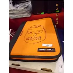 BINDER - SPORTS TRADING CARDS - HOCKEY - ORANGE