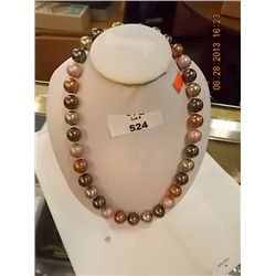 SOUTH SEA SHELL PEARL NECKLACE
